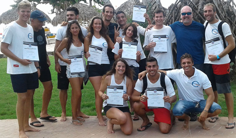 IE party and IDC in Bayahibe